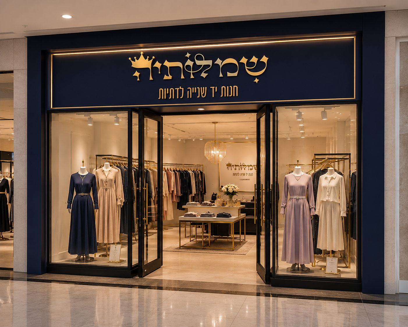 מיתוג לשמלותיה